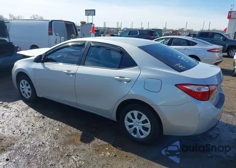 2016 Toyota Corolla L z USA, uszkodzony, nr VIN 5YFBURHE1GP562586